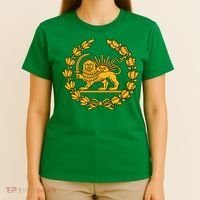 Lion And Sun Emblem Of Persia Iran Shir-o-Khoshid T-Shirt thumb 4