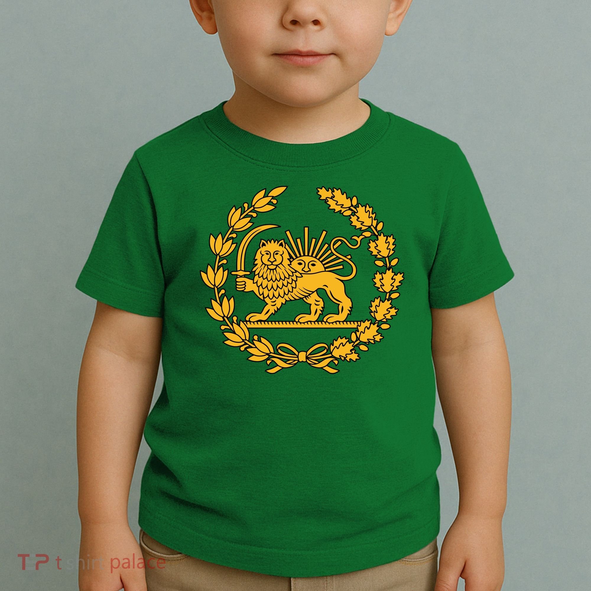 Lion And Sun Emblem Of Persia Iran Shir-o-Khoshid Toddler T-Shirt