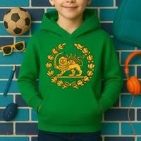 Lion And Sun Emblem Of Persia Iran Shir-o-Khoshid Kids Hoodie thumb 2