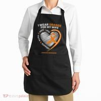 Leukemia Awareness S Wife Husband Leukemia Apron thumb 2