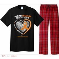 Leukemia Awareness S Wife Husband Leukemia Pajama Set thumb 0