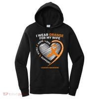 Leukemia Awareness S Wife Husband Leukemia Women's Hoodie thumb 0