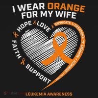 Leukemia Awareness S Wife Husband Leukemia Mousepad thumb 1