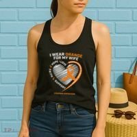 Leukemia Awareness S Wife Husband Leukemia Women's Tank Top thumb 2