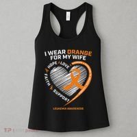Leukemia Awareness S Wife Husband Leukemia Women's Tank Top thumb 3