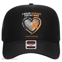 Leukemia Awareness S Wife Husband Leukemia Hat thumb 0
