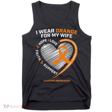 Leukemia Awareness S Wife Husband Leukemia Tank Top