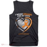 Leukemia Awareness S Wife Husband Leukemia Tank Top thumb 0