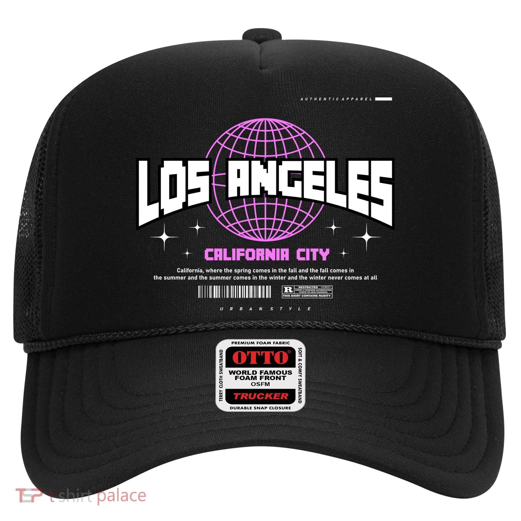 Los Angeles Slogan Retro Style Hat