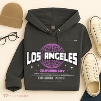Los Angeles Slogan Retro Style Hoodie thumb 4
