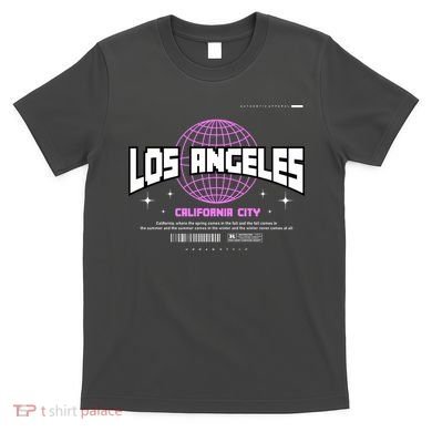 Los Angeles Slogan Retro Style T-Shirt