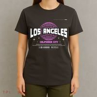 Los Angeles Slogan Retro Style T-Shirt thumb 4