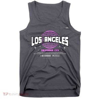 Los Angeles Slogan Retro Style Tank Top