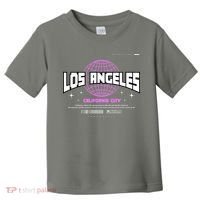 Los Angeles Slogan Retro Style Toddler T-Shirt thumb 0