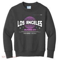 Los Angeles Slogan Retro Style Kids Sweatshirt thumb 0