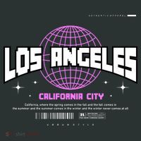 Los Angeles Slogan Retro Style Kids Sweatshirt thumb 2