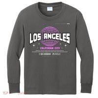 Los Angeles Slogan Retro Style Kids Long Sleeve Shirt thumb 0