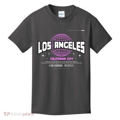 Los Angeles Slogan Retro Style Kids T-Shirt