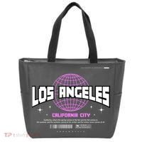 Los Angeles Slogan Retro Style Tote Bag thumb 0