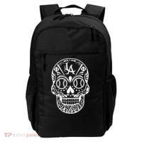 Los Angeles Sugar Skull Day Of The Dead Cinco De Mayo Backpack thumb 0
