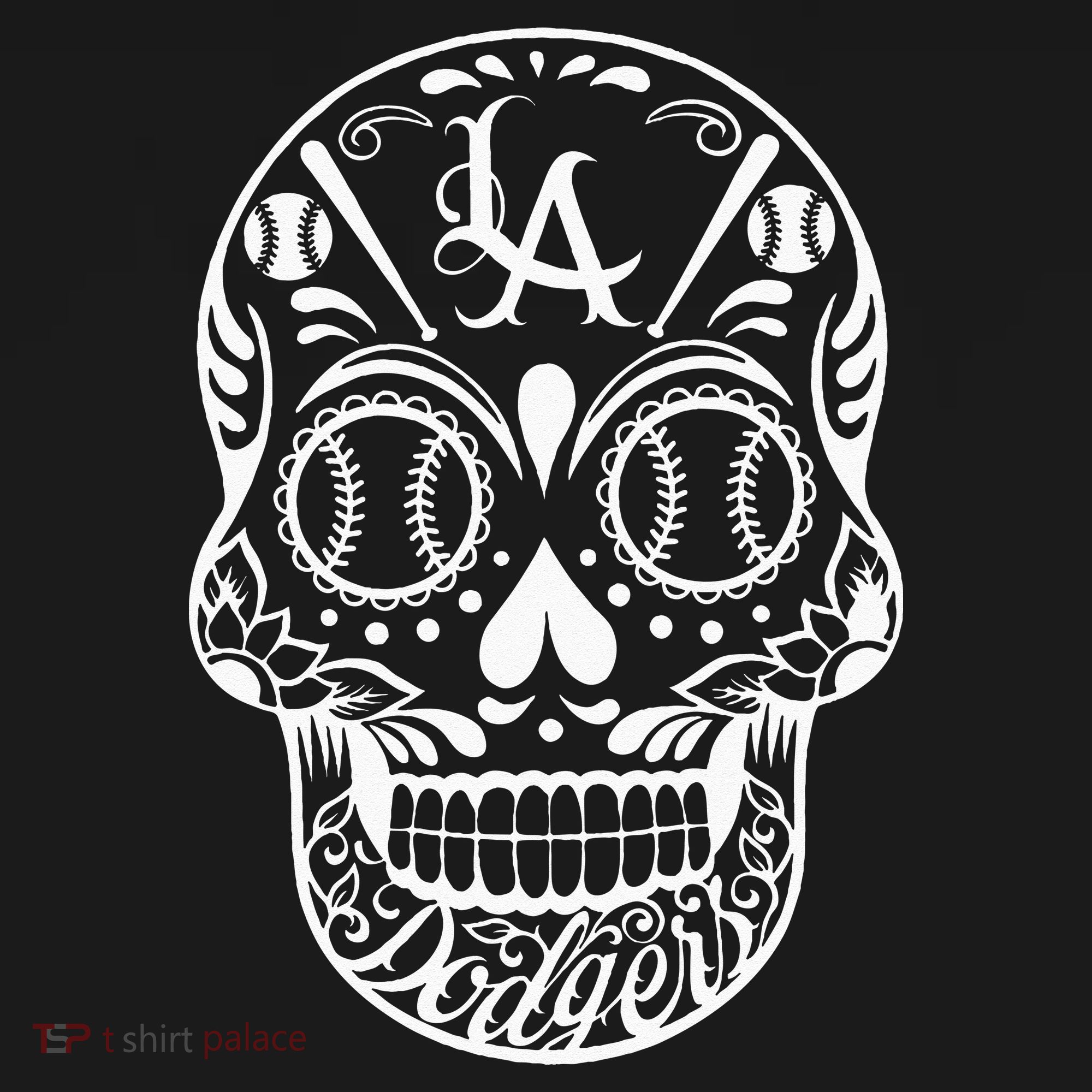 Los Angeles Sugar Skull Day Of The Dead Cinco De Mayo Women's Hoodie