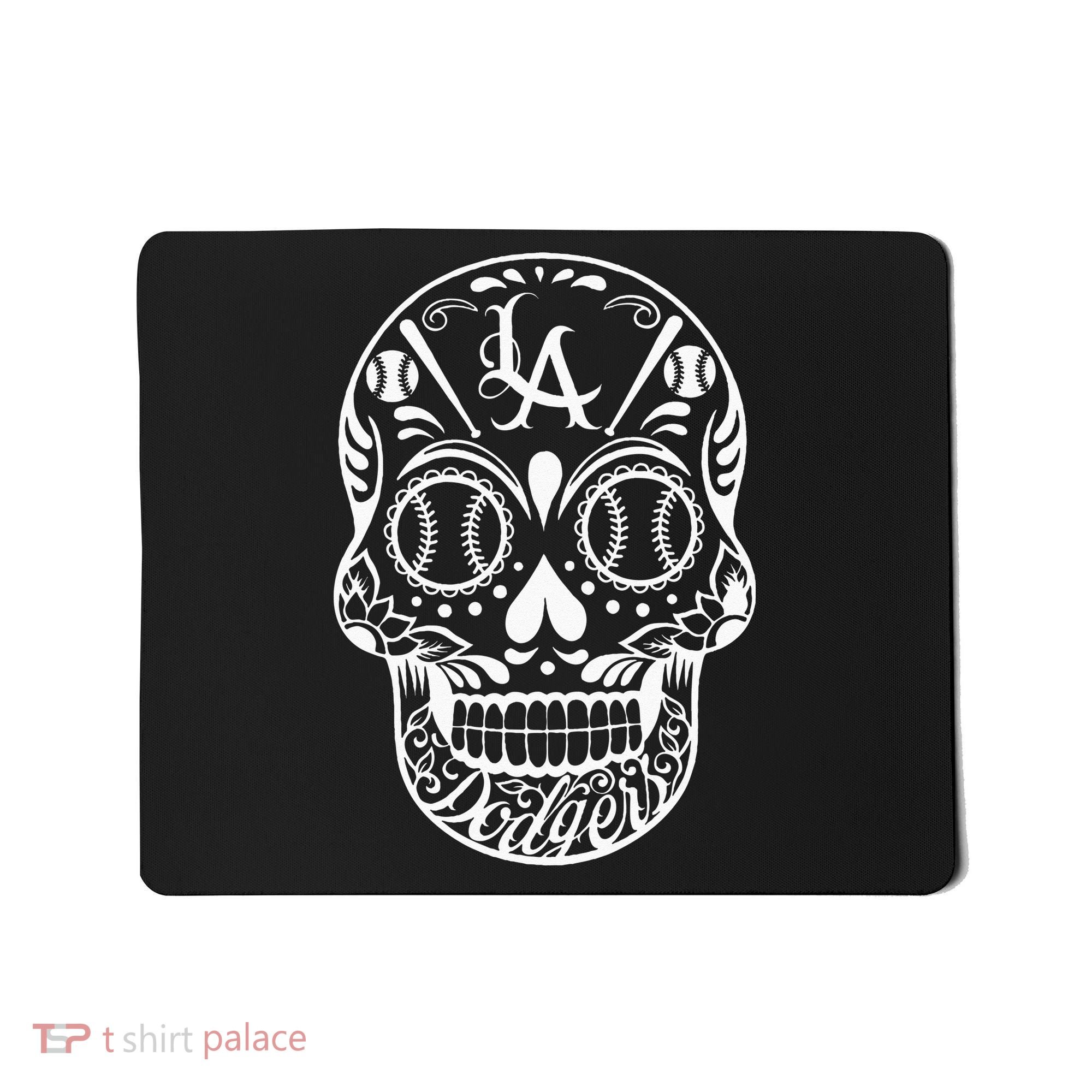 Los Angeles Sugar Skull Day Of The Dead Cinco De Mayo Mousepad