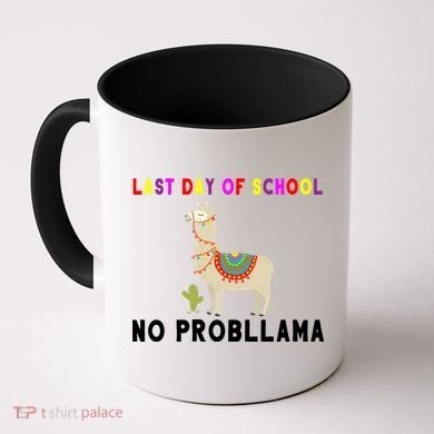 Last Day Of School No ProbLLama Coffee Mug