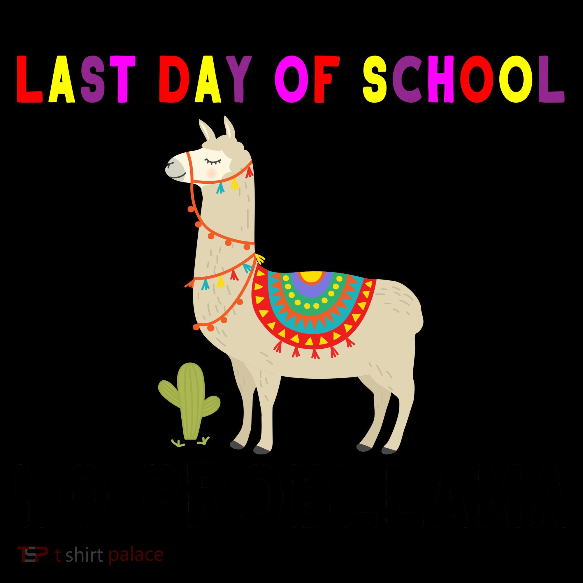 Last Day Of School No ProbLLama Coffee Mug