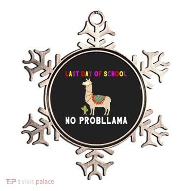 Last Day Of School No ProbLLama Ornament