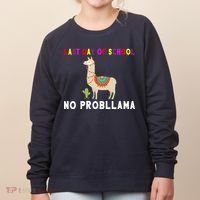 Last Day Of School No ProbLLama Women's Sweatshirt thumb 0