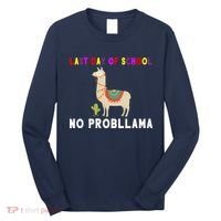 Last Day Of School No ProbLLama Long Sleeve Shirt thumb 0