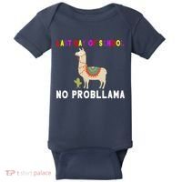 Last Day Of School No ProbLLama Baby Bodysuit thumb 0