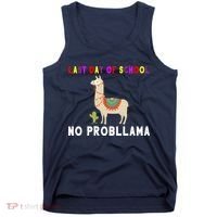 Last Day Of School No ProbLLama Tank Top thumb 0