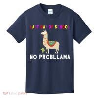 Last Day Of School No ProbLLama Kids T-Shirt thumb 0