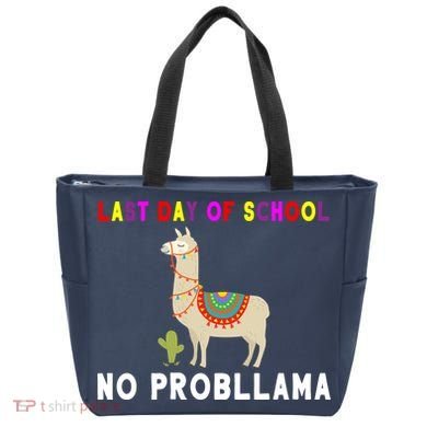 Last Day Of School No ProbLLama Tote Bag