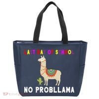 Last Day Of School No ProbLLama Tote Bag thumb 0