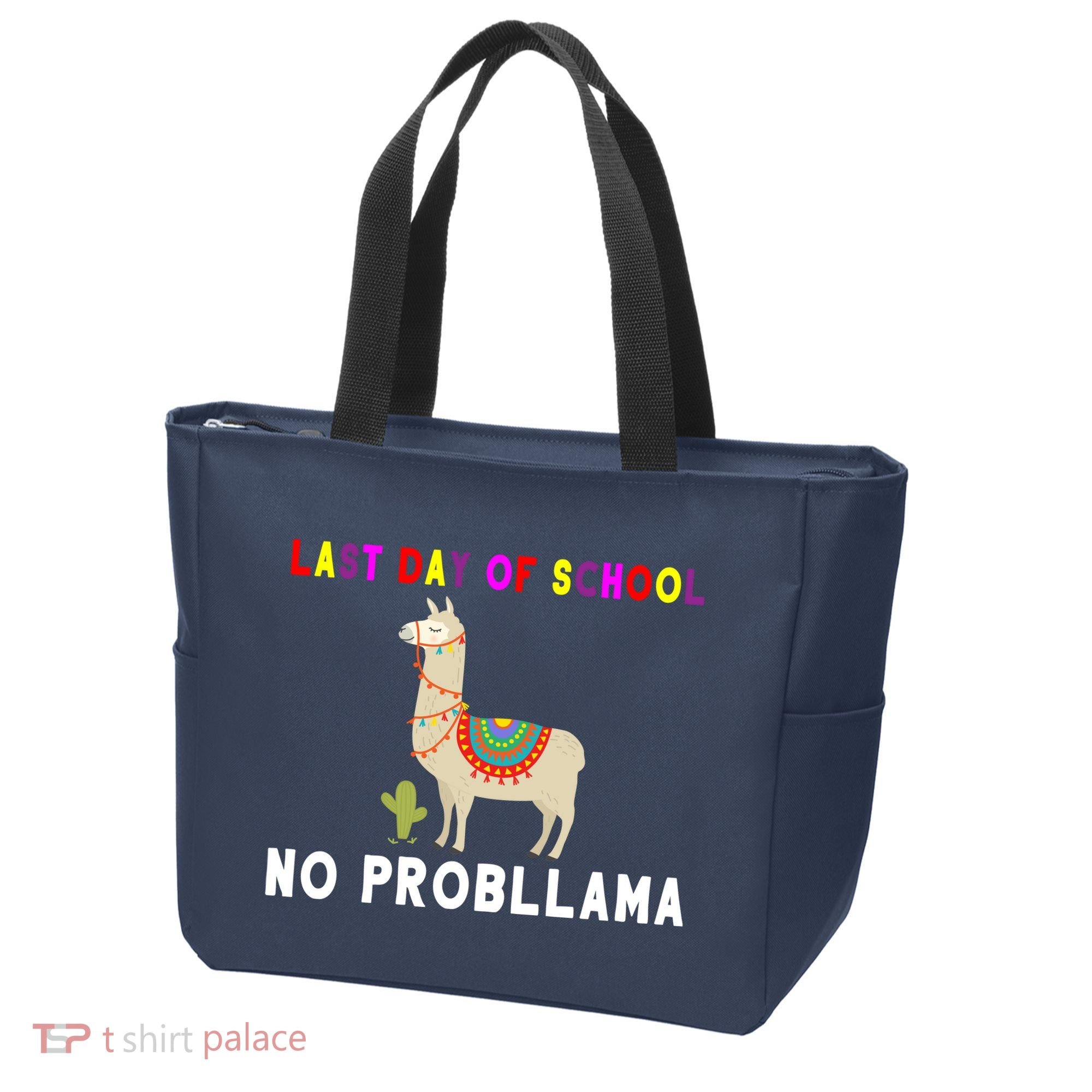 Last Day Of School No ProbLLama Tote Bag