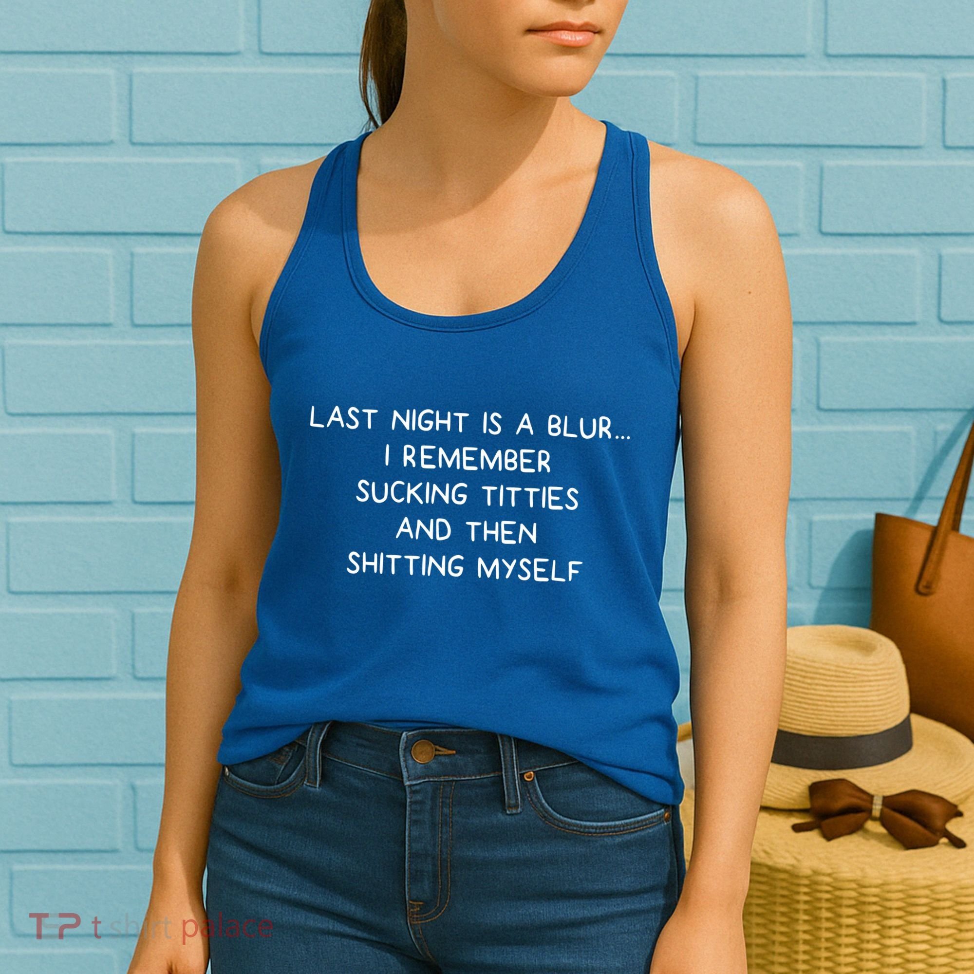 Last Night Was A Blur Women's Tank Top