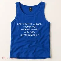 Last Night Was A Blur Tank Top thumb 2
