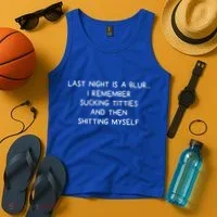 Last Night Was A Blur Tank Top thumb 4