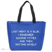 Last Night Was A Blur Tote Bag thumb 0