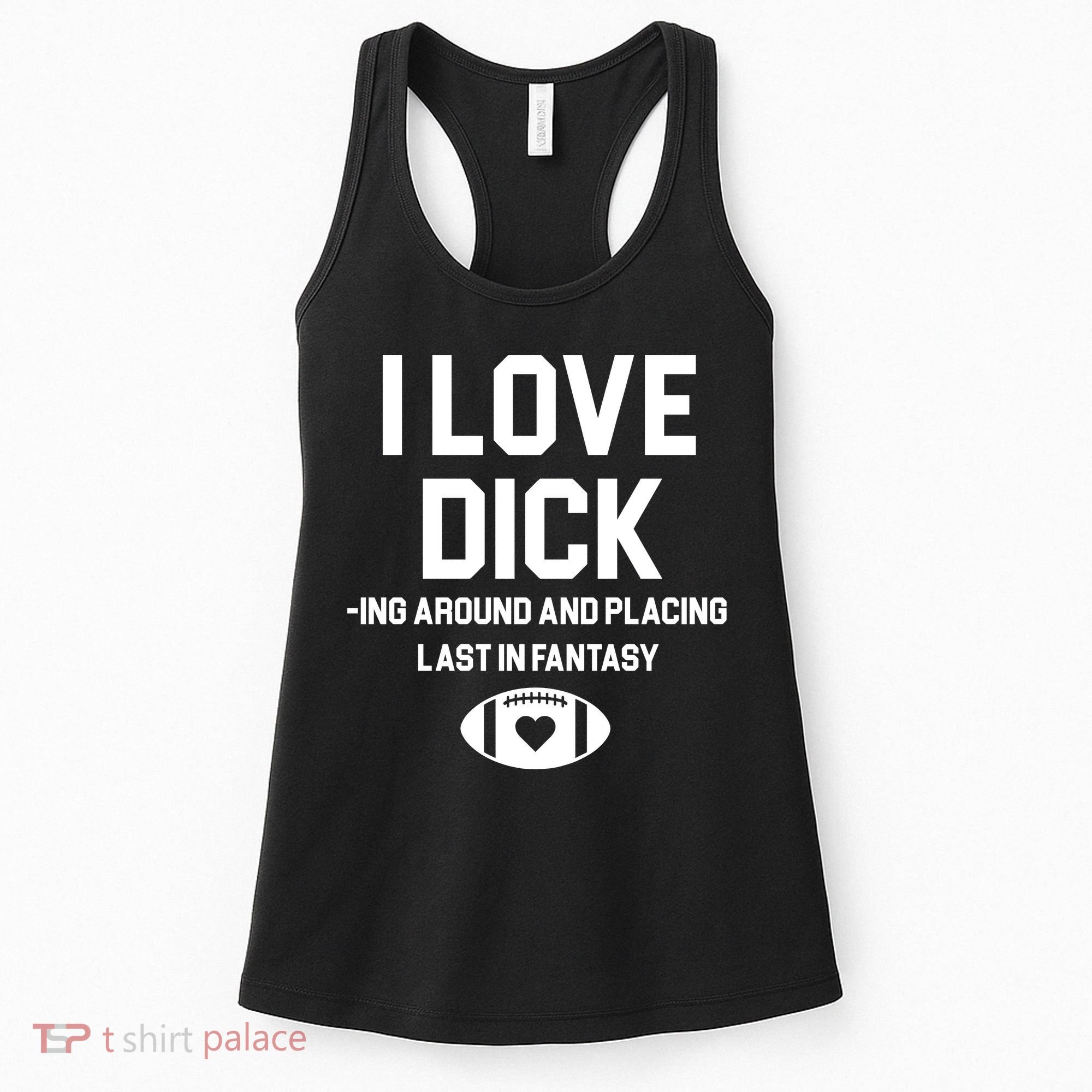 Last Place Fantasy Football Funny Women's Tank Top