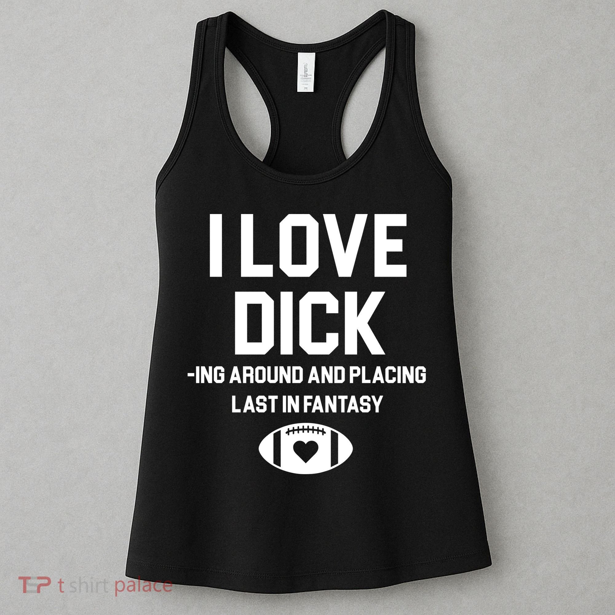 Last Place Fantasy Football Funny Women's Tank Top