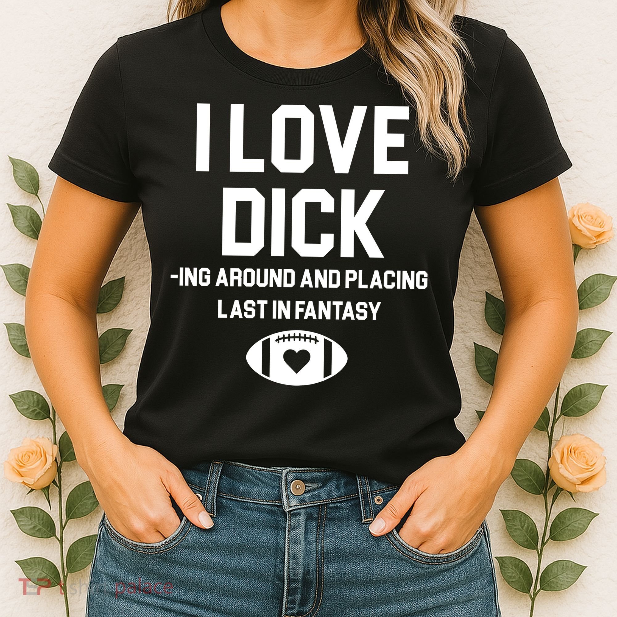 Last Place Fantasy Football Funny Women's T-Shirt