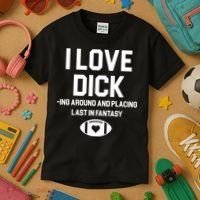 Last Place Fantasy Football Funny Kids T-Shirt thumb 3