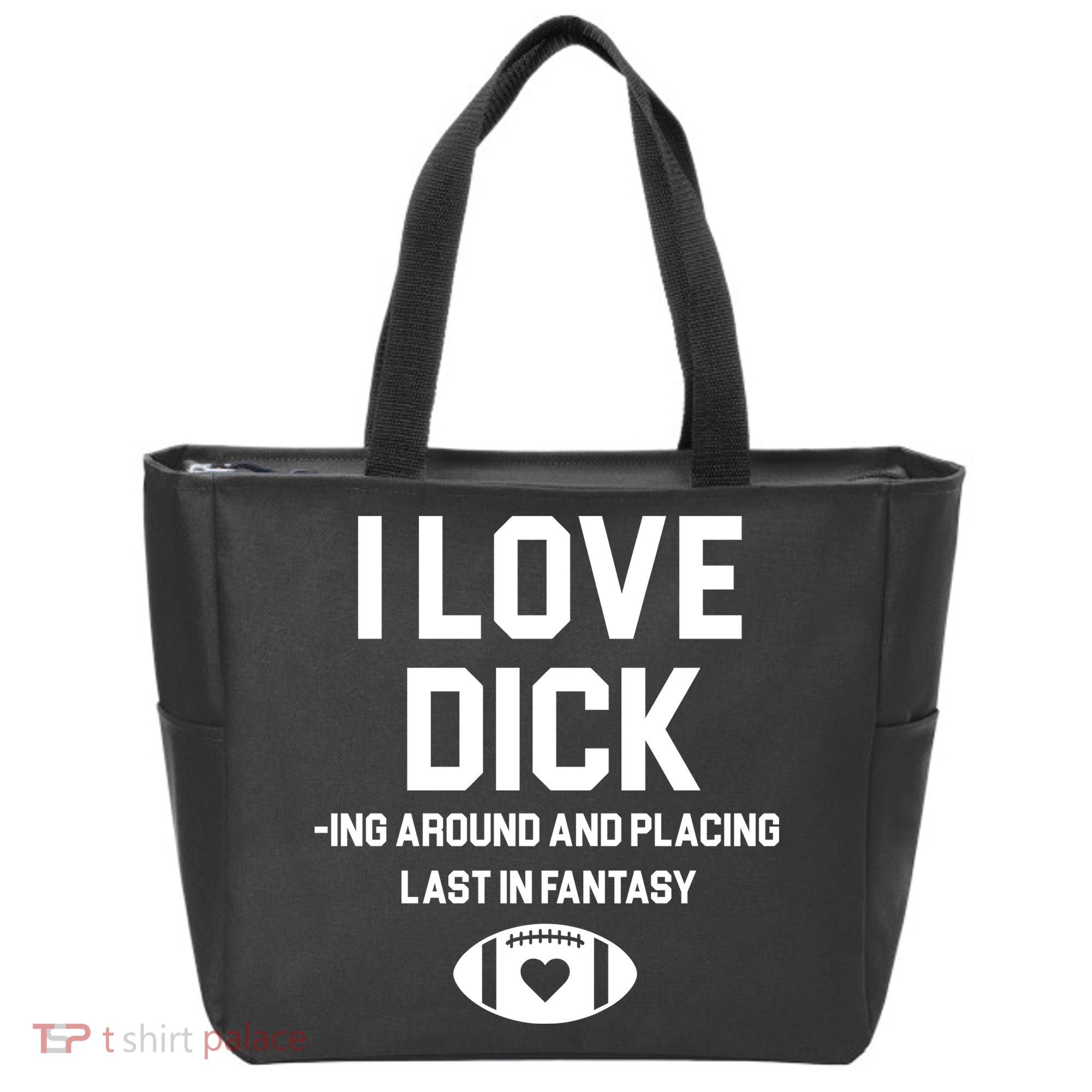 Last Place Fantasy Football Funny Tote Bag