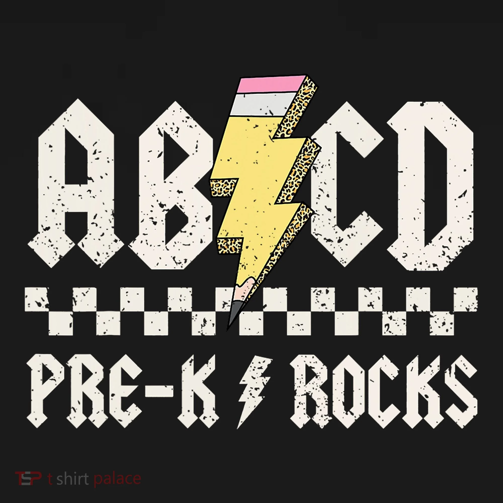 Lightning ABCD Teacher Student Pre K Rocks Back To School Hoodie