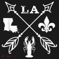 Louisiana arrow t shirt New Orleans Mardi Gras Tshirt Polo thumb 3