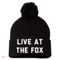 Live At The Fox Classic Rock Music Inspired Southern Rock Pom Pom 12in Knit Beanie thumb 0