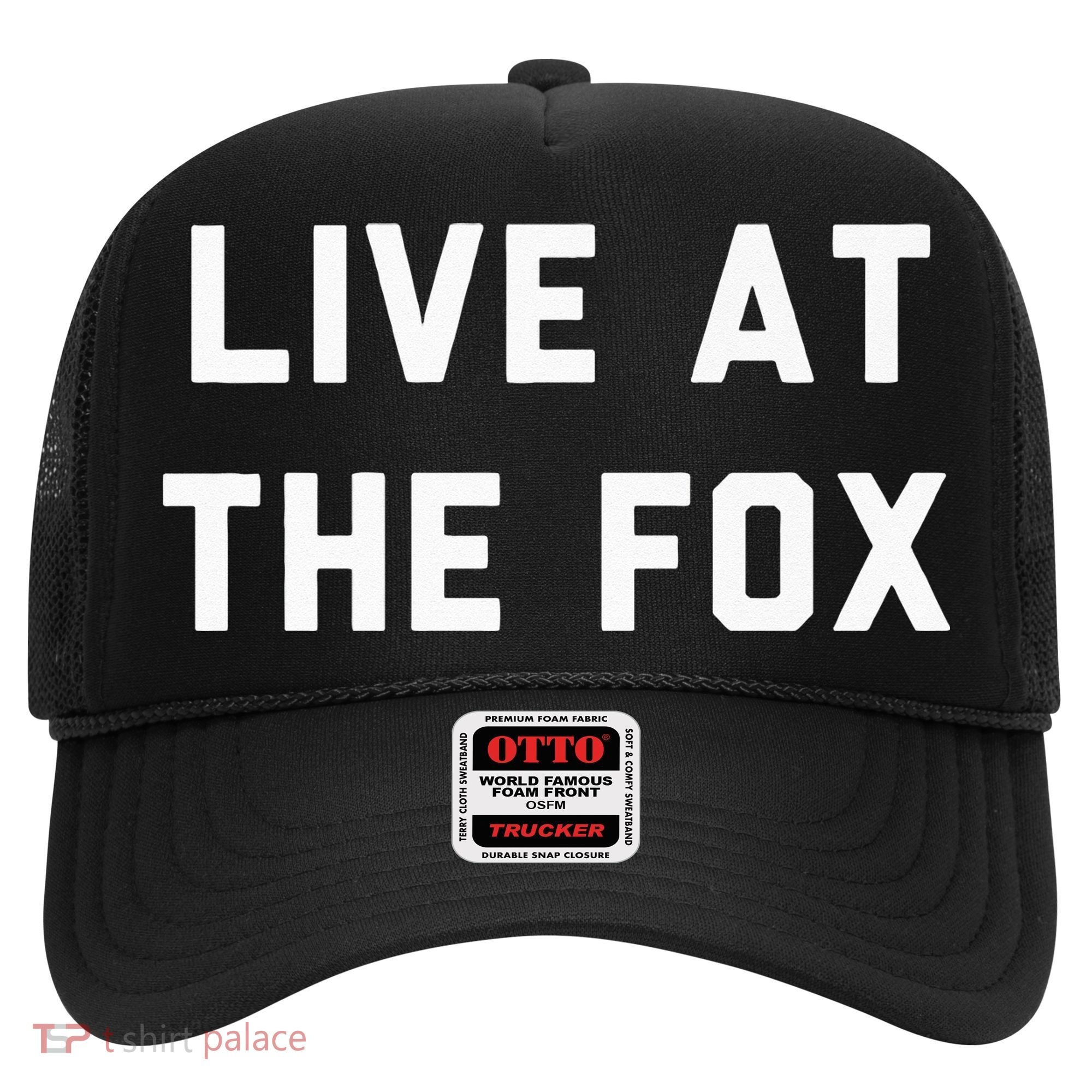 Live At The Fox Classic Rock Music Inspired Southern Rock Hat